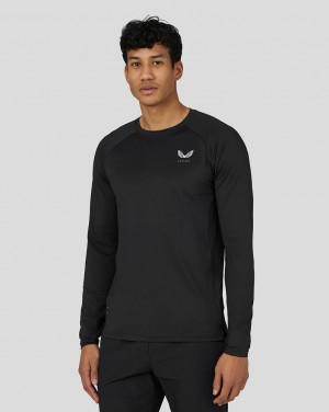 Castore Active Performance Long Sleeve T-Shirt Zwart | VJEW-75830