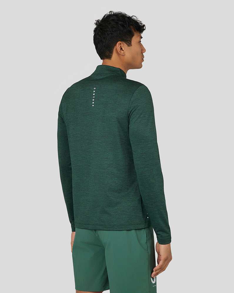 Castore Active Marl Quarter Zip Groen | AIBY-93085