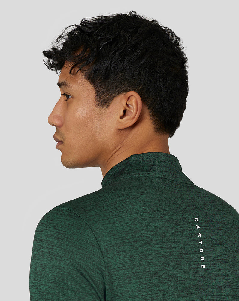 Castore Active Marl Quarter Zip Groen | AIBY-93085