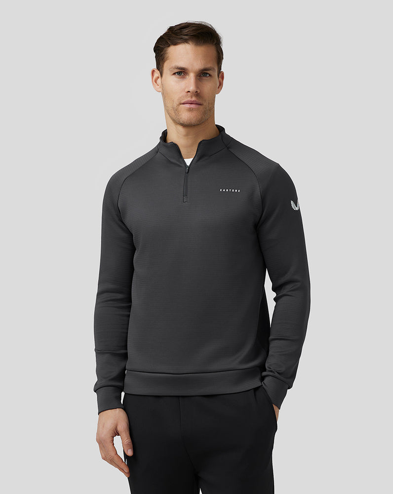 Castore Aeroscuba 1/4 Zip Gunmetal | QZNH-24510