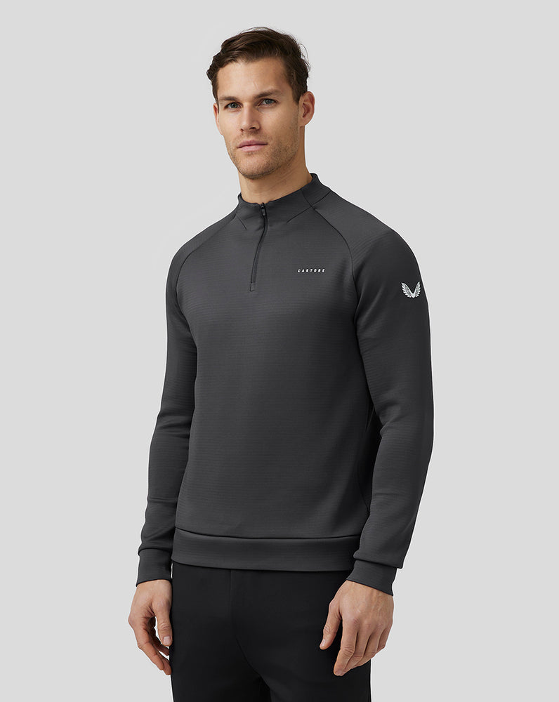 Castore Aeroscuba 1/4 Zip Gunmetal | QZNH-24510